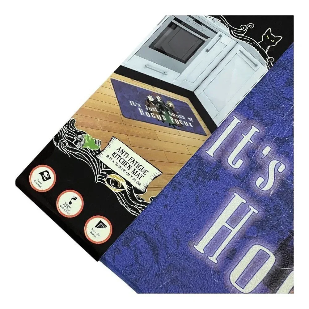 Disney Hocus Pocus Anti Fatigue Mat 18”X30”Halloween Trick Treat Sanderson Witch